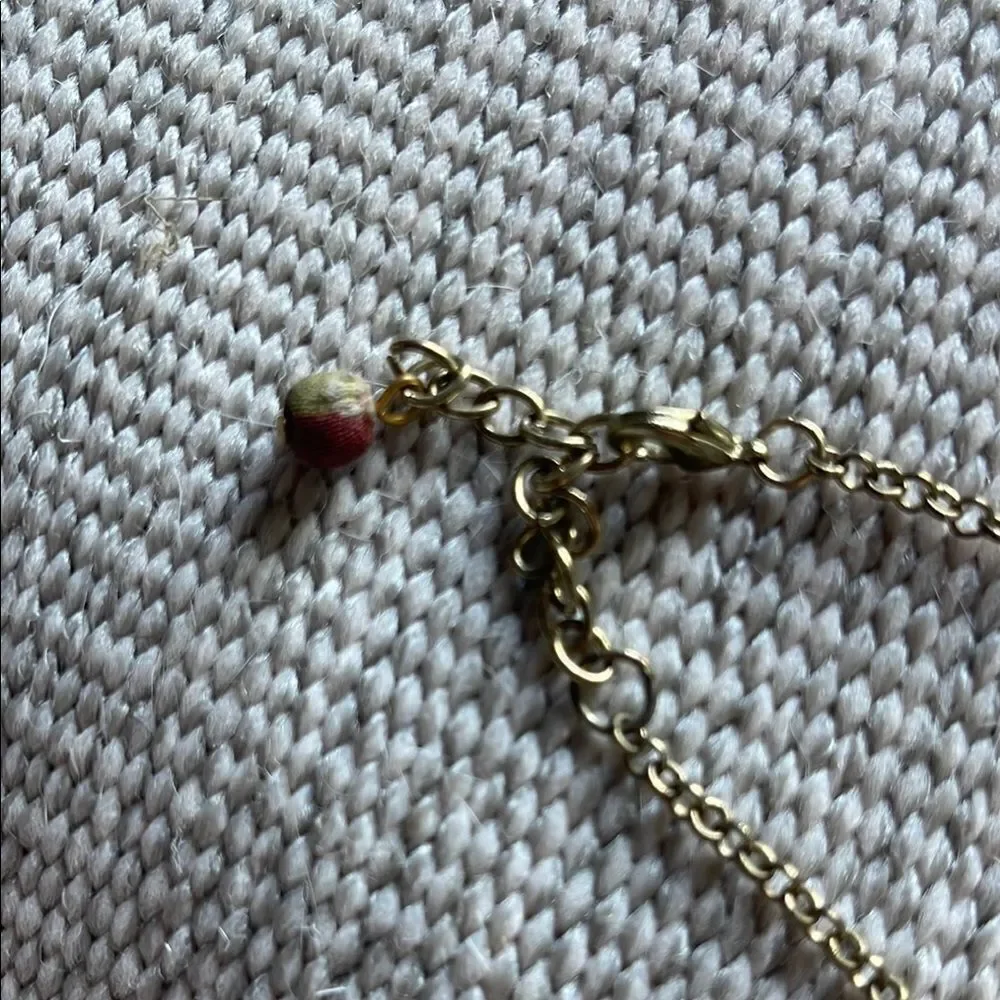 Elegant Gold and Purple Pendant Necklace